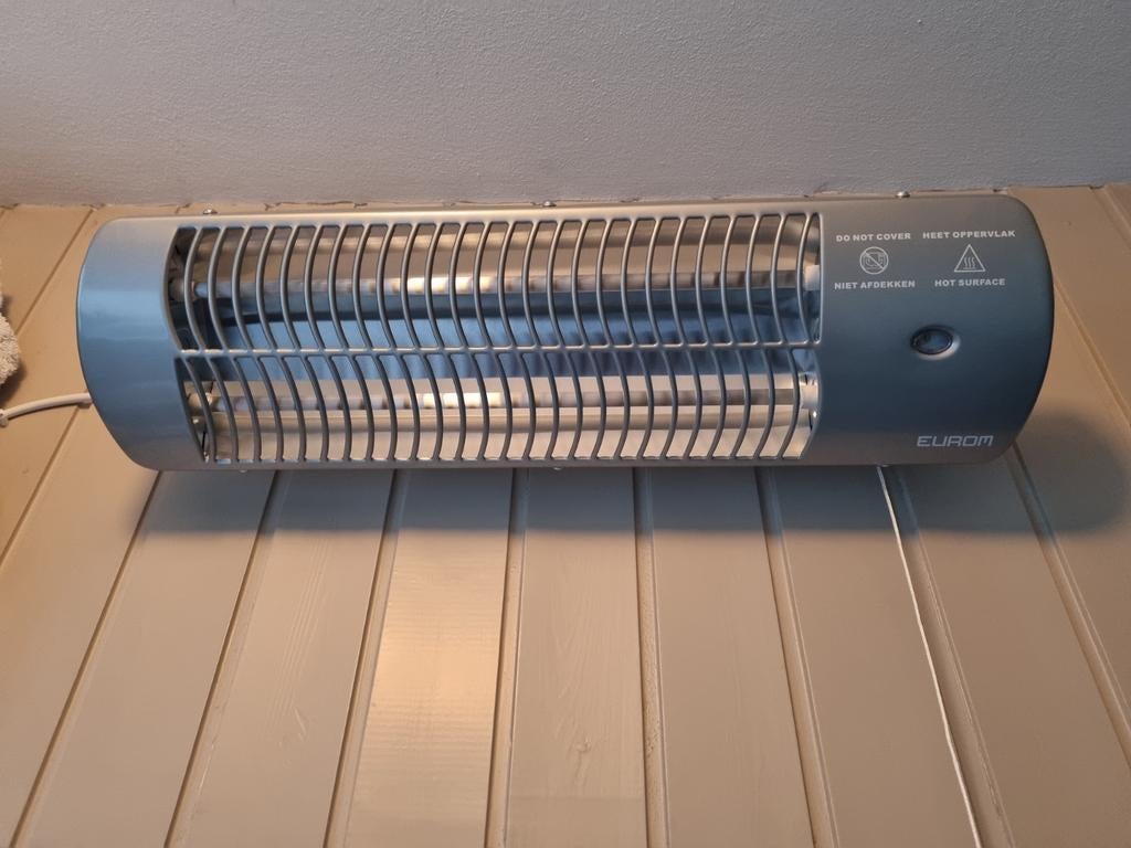 Eurom Warmtelamp - Terrasverwarmer, Ophalen, Gebruikt, Minder dan 30 cm, Overige typen