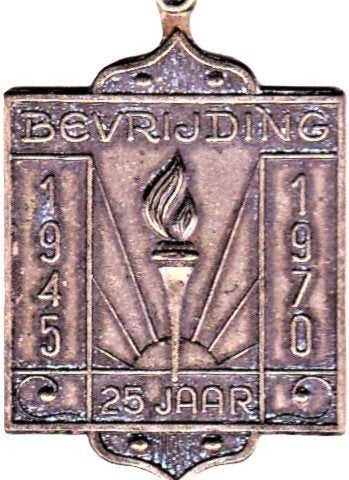 BEVRIJDING  GEMEENTE `S - GRAVENHAGE 1945 - 1970, Postzegels en Munten, Penningen en Medailles, Ophalen of Verzenden, Overige materialen