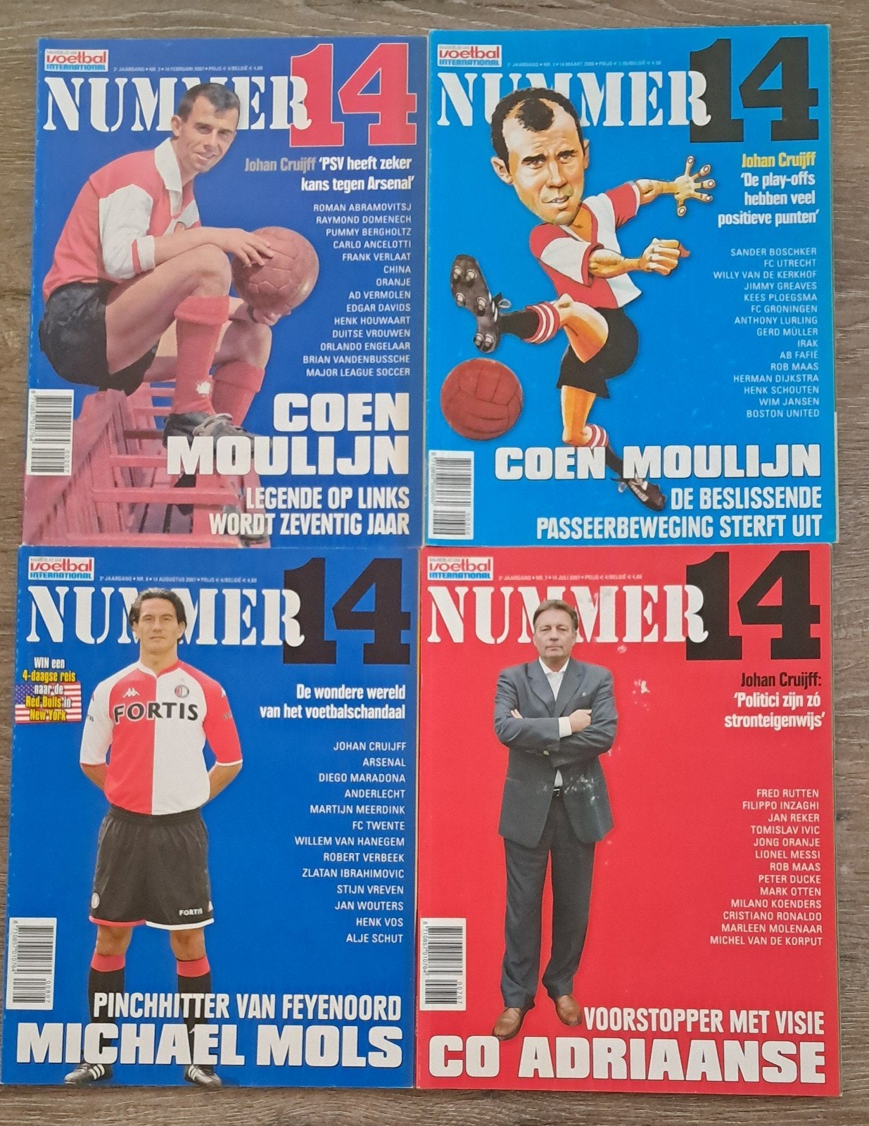 Voetbal International Nummer 14 - Diverse Uitgaven, Ophalen of Verzenden, Buitenlandse clubs, Boek of Tijdschrift