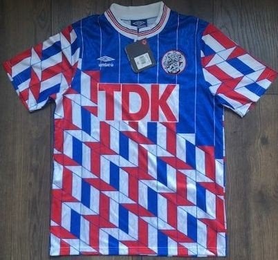 Nieuw Replica Ajax UMBRO TDK shirt maat M, Ophalen of Verzenden, Nieuw, Ajax, Shirt