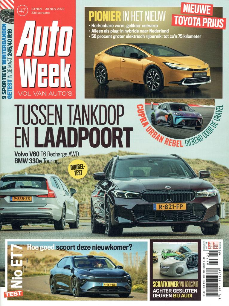 Autoweek 2022 nr. 47 (o.a. BMW 330e Touring & Volvo V60 T6), Verzenden, Gelezen, Algemeen