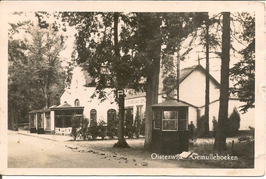 Oisterwijk Gemullehoeken - Oude Ansichtkaart, Verzamelen, Ophalen of Verzenden, 1940 tot 1960, Gelopen, Noord-Brabant