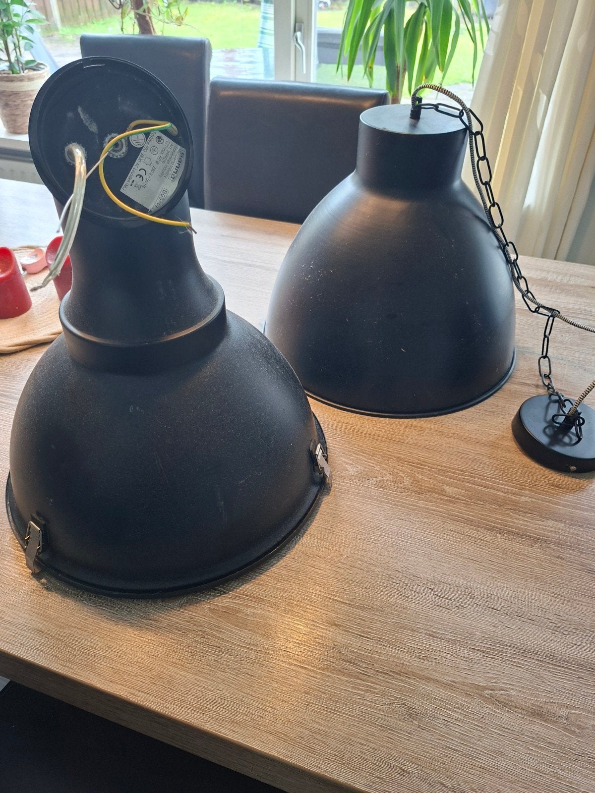 2 mooie lampen, Huis en Inrichting, Lampen | Hanglampen, Ophalen, Zo goed als nieuw