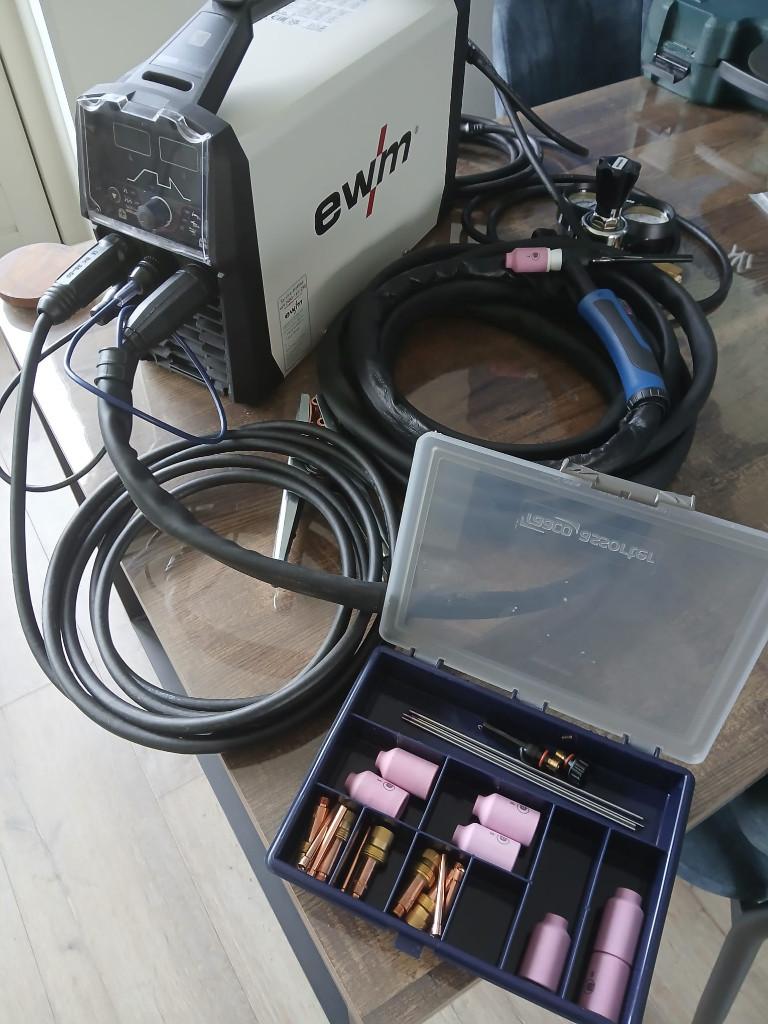 EWM Picotig 220 DC  Puls set, Ophalen, Nieuw, 150 tot 250 ampère, Tig