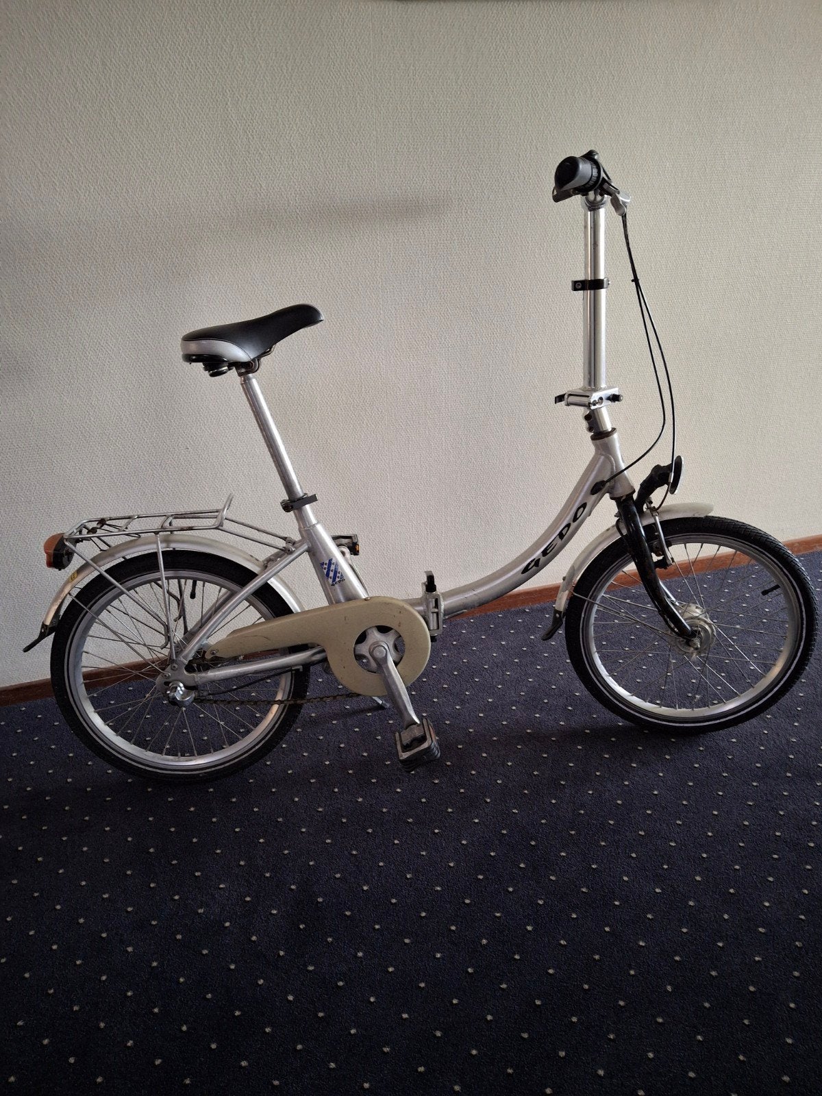 vouwfiets 20 inch aluminium 3 versnellingen, Fietsen en Brommers, Fietsen | Vouwfietsen, 20 inch of meer, Gebruikt, Versnellingen