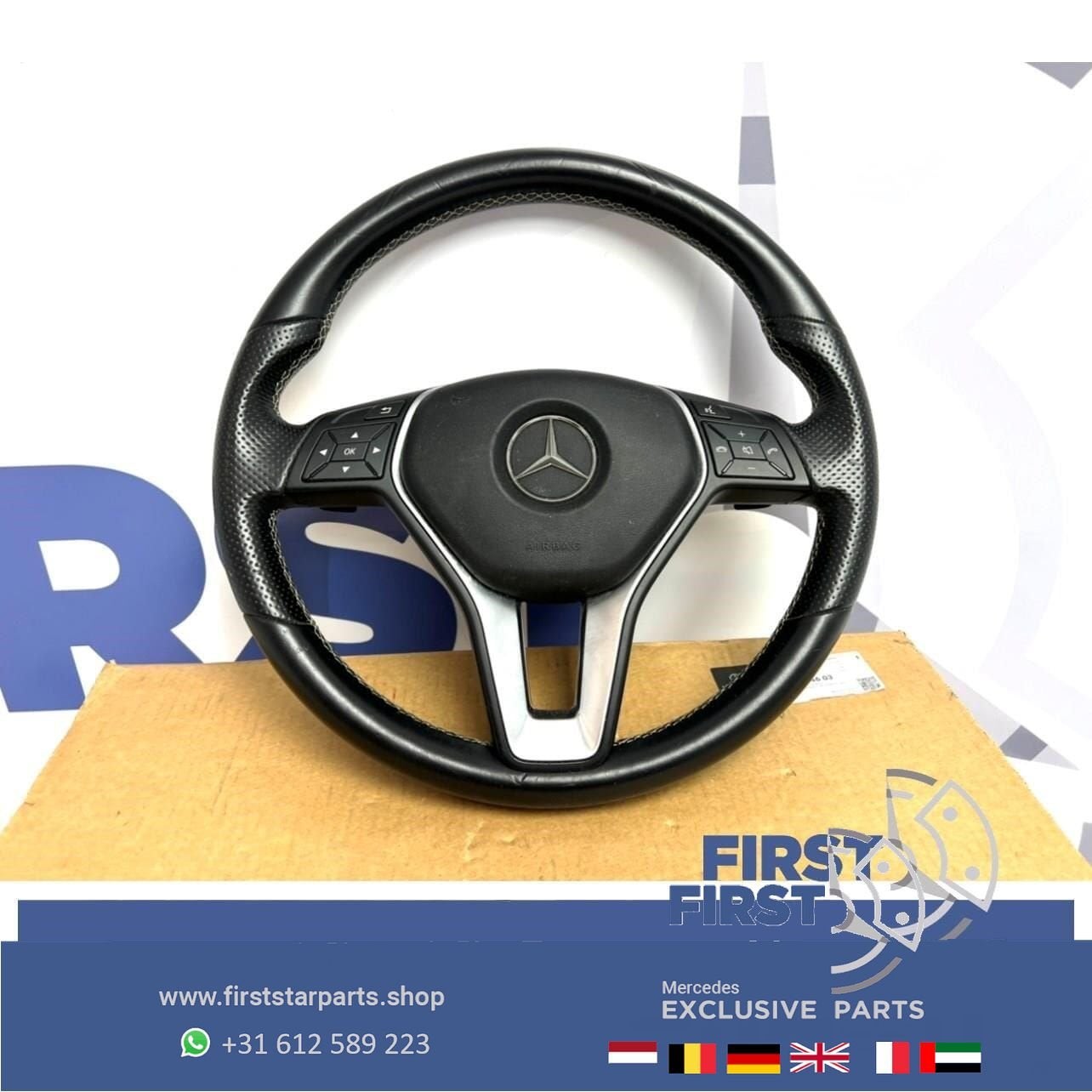 Origineel FACELIFT 2012 STUUR Mercedes W204 W207 W212 X204 W, Auto-onderdelen, Besturing, Gebruikt, -, Ophalen of Verzenden, -