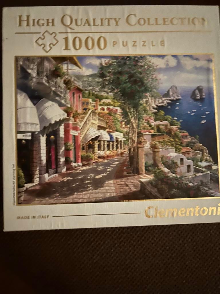 Clementoni High Quality Collection 1000 stukjes puzzel, Ophalen of Verzenden, 500 t/m 1500 stukjes, Zo goed als nieuw, Legpuzzel