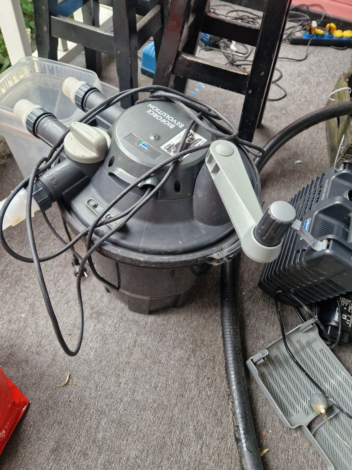 Hozelock Bioforce Revolution 1353 vijverfilter met pomp, Ophalen, Gebruikt