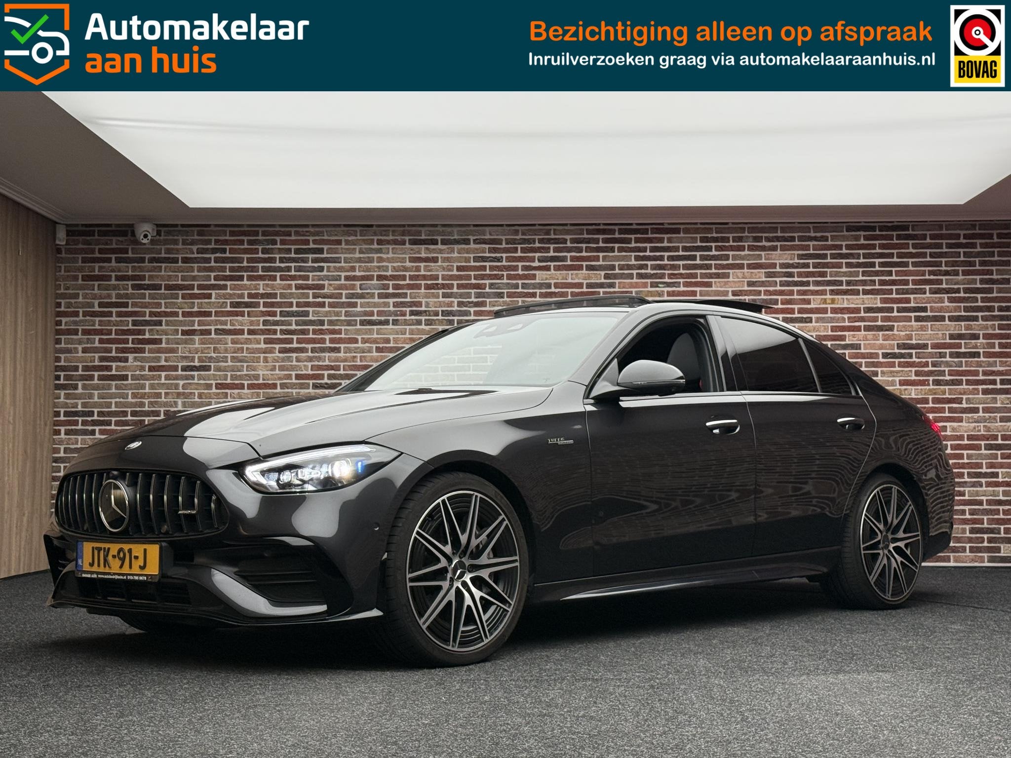 Mercedes-Benz C-klasse AMG 43 4MATIC | Pano | Hud |, Automaat, 4 cilinders, 11 km/l, Bedrijf