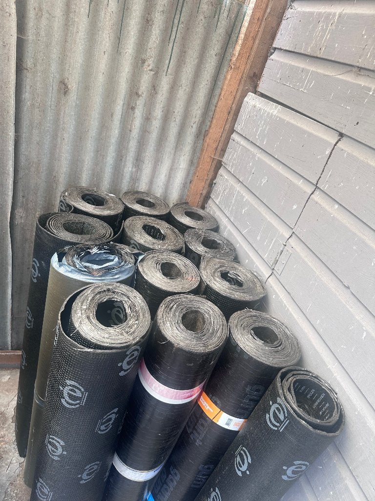 Dakbedekking, Ophalen, Overige materialen, Zwart, Nieuw