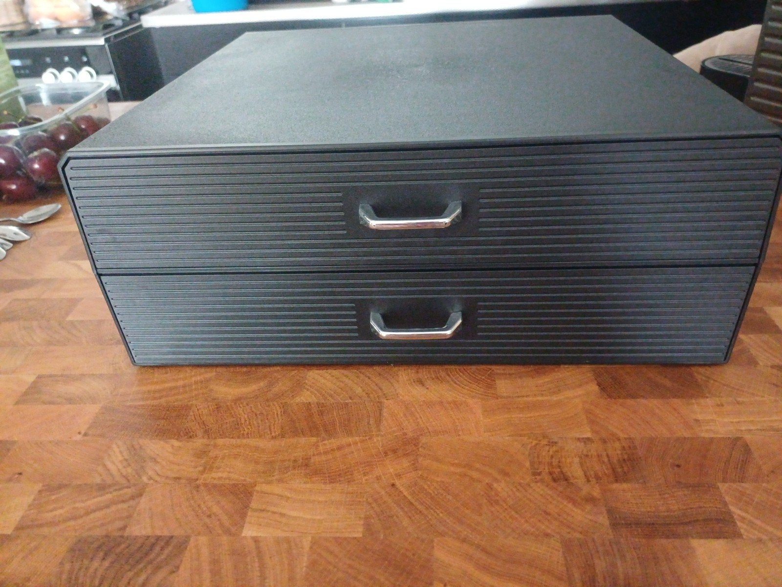 Nespresso capsulehouder met 2 lades - Zwart, Ophalen, Kunststof, Zwart, Overige merken