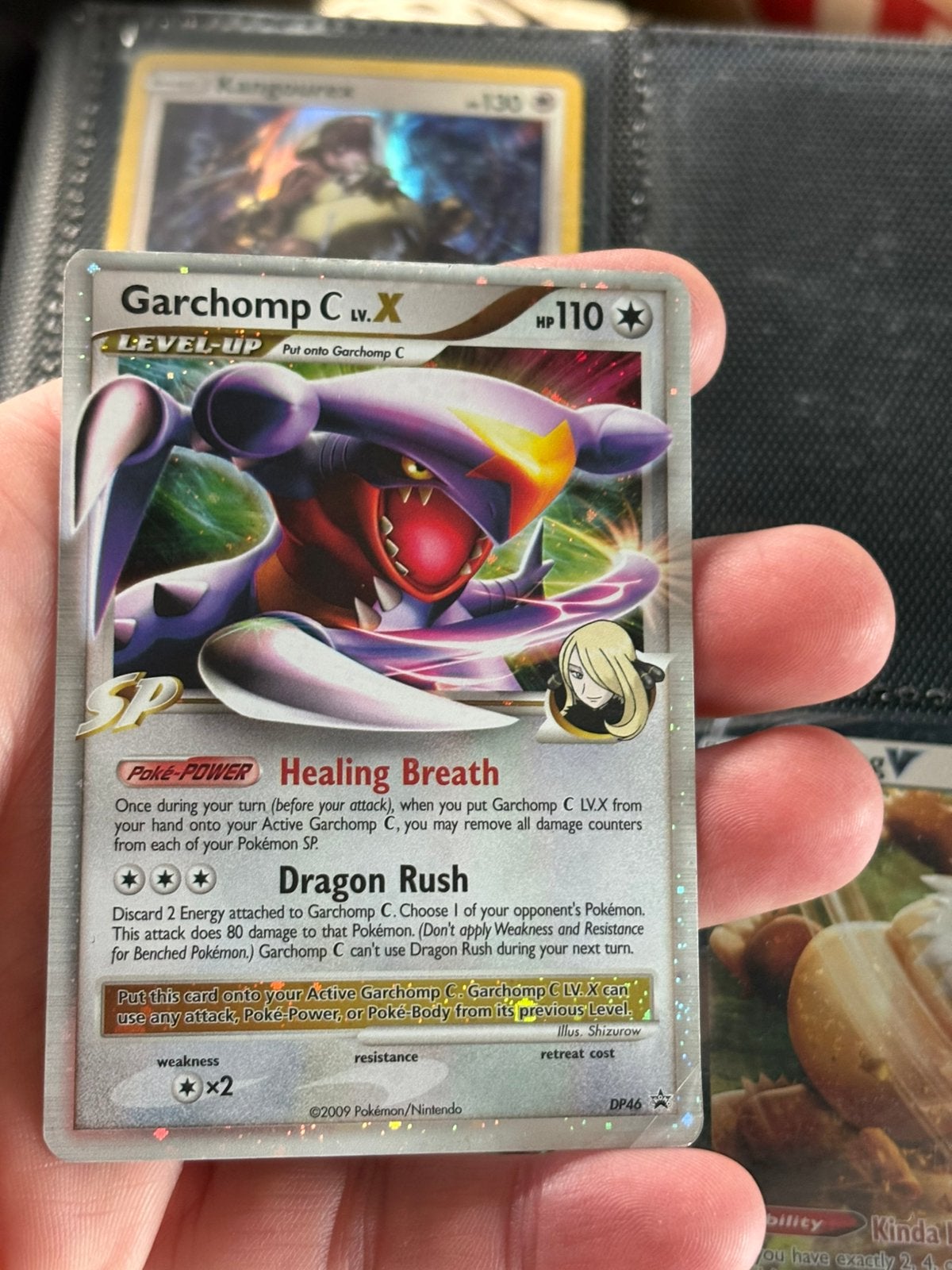 Garchomp lv x, Ophalen of Verzenden, Zo goed als nieuw, Meerdere kaarten, Foil