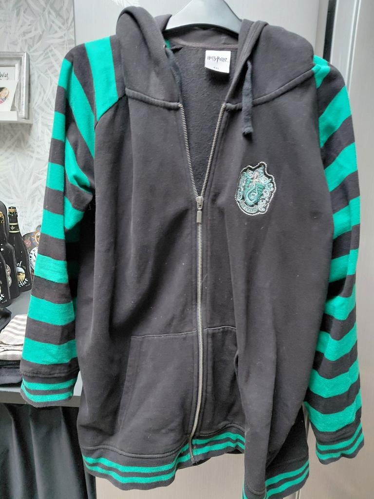 Harry Potter Slytherin Vest - Zwart/Groen - Maat 4XL, Kleding | Dames, Zwart, Maat 46/48 (XL) of groter, Ophalen of Verzenden