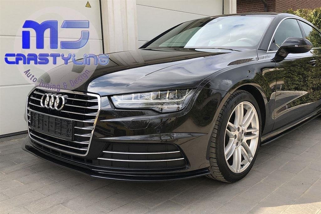 Audi A7 4G Facelift – Voorbumper spoiler, Ophalen of Verzenden, MJ-Carstyling, Info@mj-carstyling.net, Sibeliusstraat 81 5011JH Tilburg