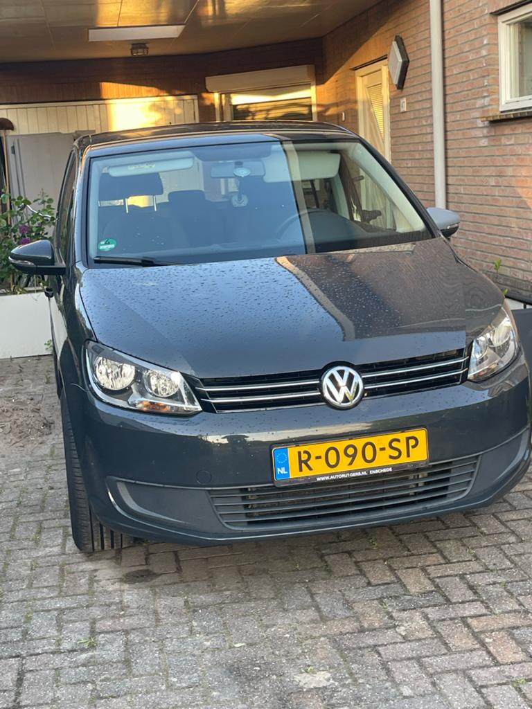 Volkswagen Touran 1.2 TSI 77KW BMT 7P 2014 Grijs, Voorwielaandrijving, Euro 5, Stof, 4 cilinders