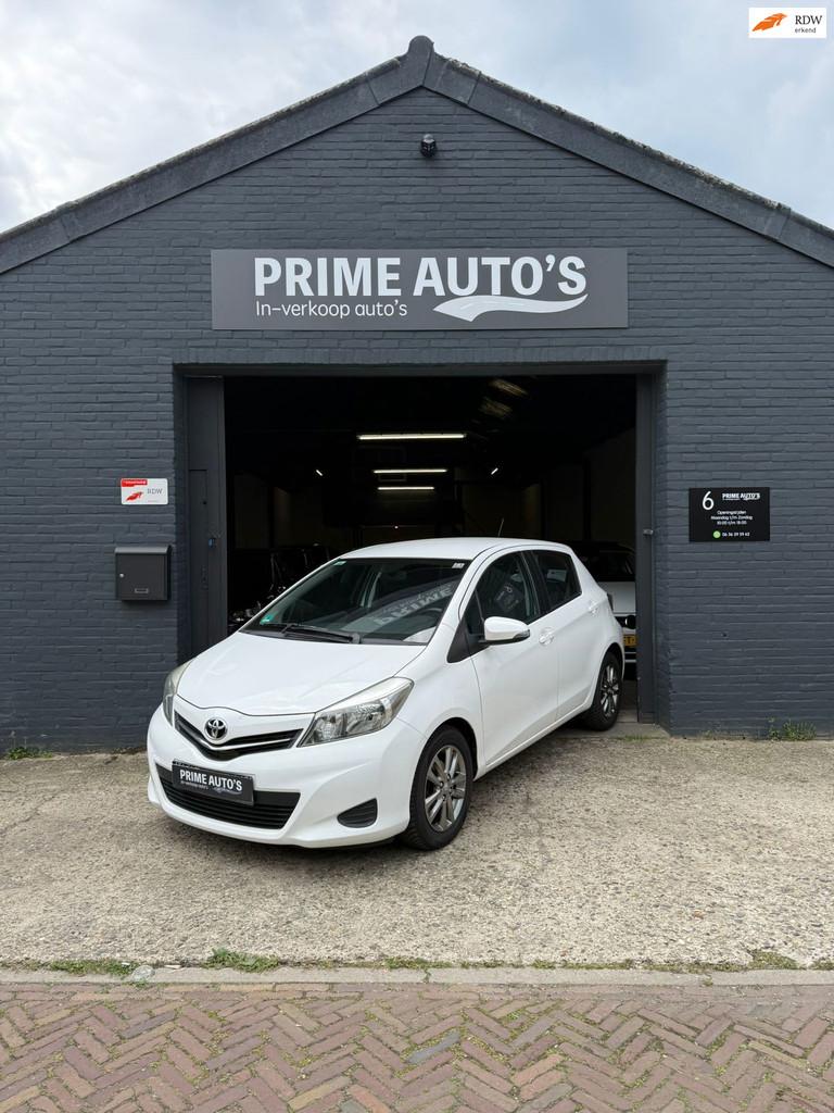 Toyota Yaris 1.0 VVT-i Airco | Bluetooth 2014, Auto's, Voorwielaandrijving, Mistlampen, Stof, Gebruikt