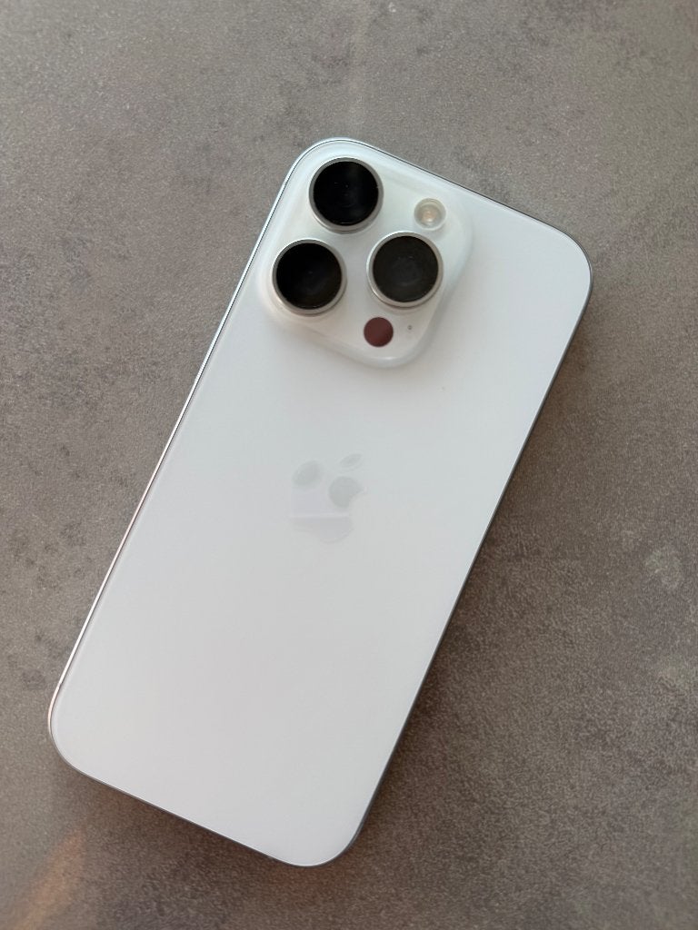 Iphone 16 pro 128gb, Telecommunicatie, Mobiele telefoons | Apple iPhone, 128 GB, 89 %, Wit, Zo goed als nieuw