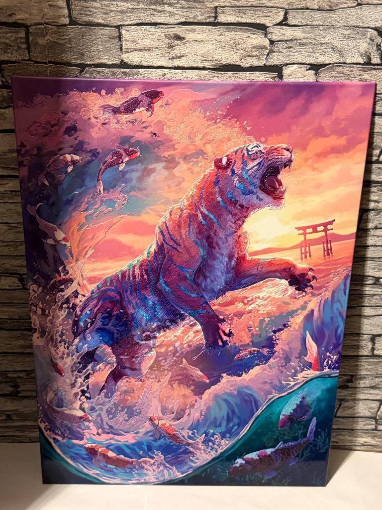 Displate Stripes and Tides Limited Edition metal poster, Rechthoekig Staand, Nieuw, Ophalen of Verzenden, A1 t/m A3