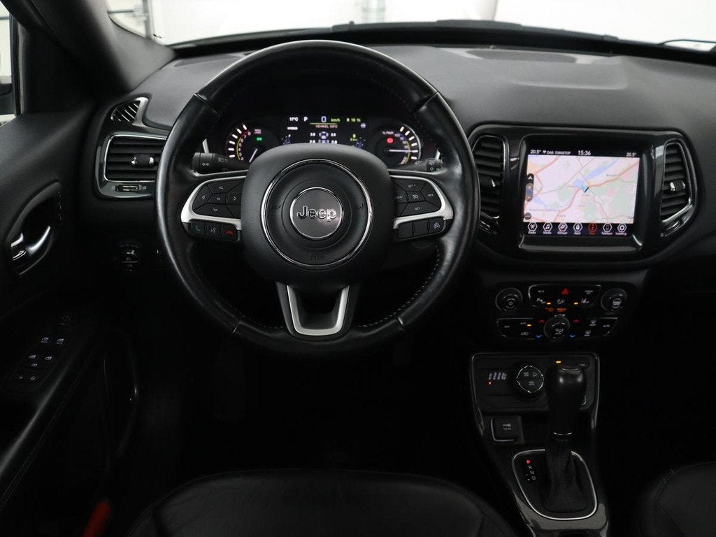 Jeep Compass 4xe 240 Plug-in Hybrid Electric S | Panoramadak, Auto's, Jeep, Automaat, Euro 6, 4 cilinders, Wit
