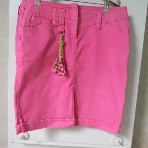 Rokje roze jeanskatoen Blumarine mt 42 (it 46), Blumarine, Maat 42/44 (L), Ophalen of Verzenden, Zo goed als nieuw