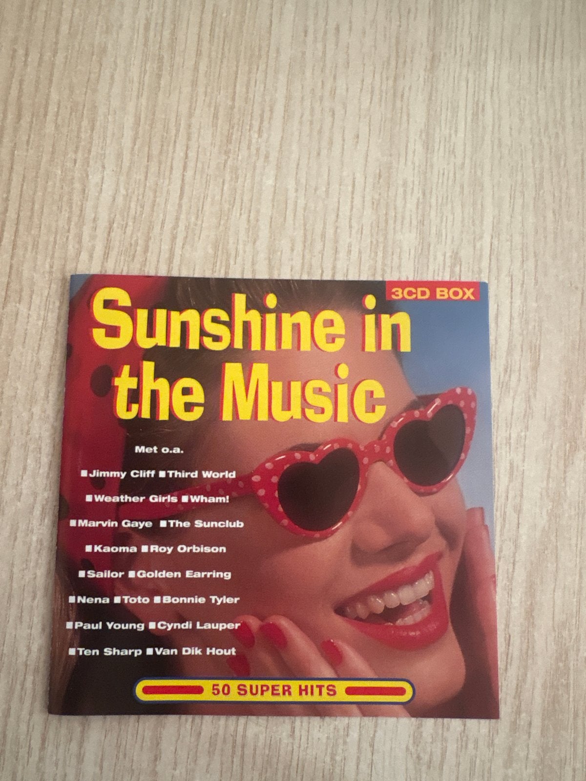 Sunshine in the Music - 3CD Box - 50 Super Hits, Gebruikt, Boxset, Pop, Ophalen of Verzenden