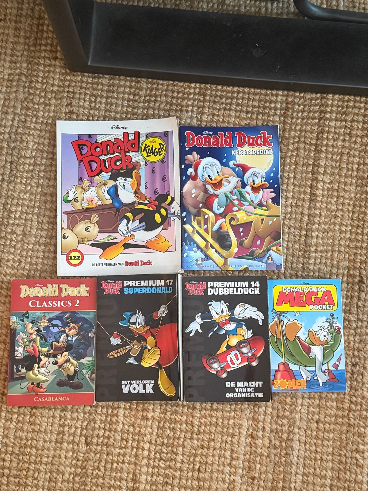 Donald Duck Stripboeken Collectie - 6 Stuks, Boeken, Meerdere stripboeken, Ophalen, Gelezen