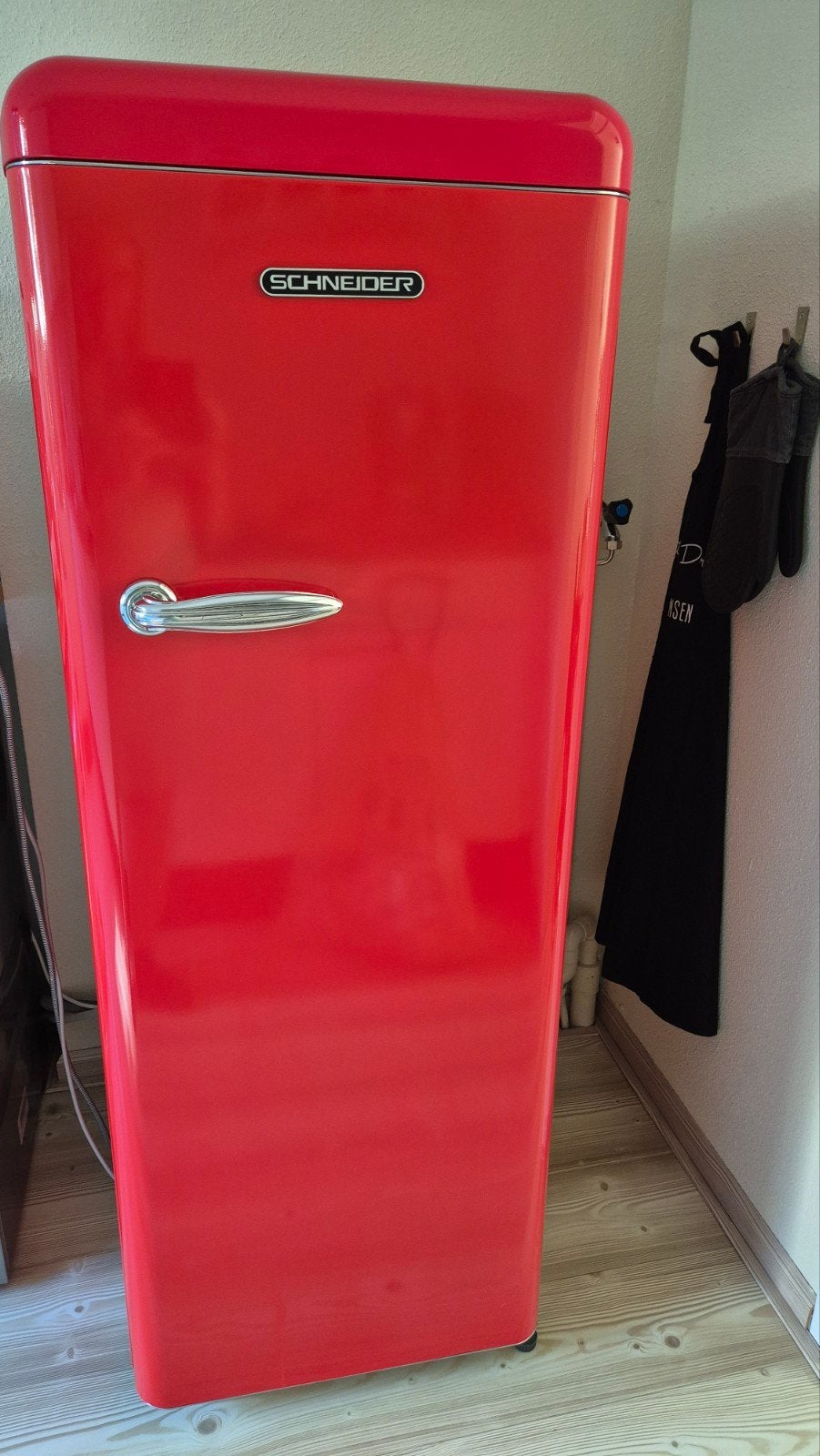 SCHNEIDER RETRO KOELKAST, Ophalen, Gebruikt, 120 tot 140 cm, 100 tot 150 liter