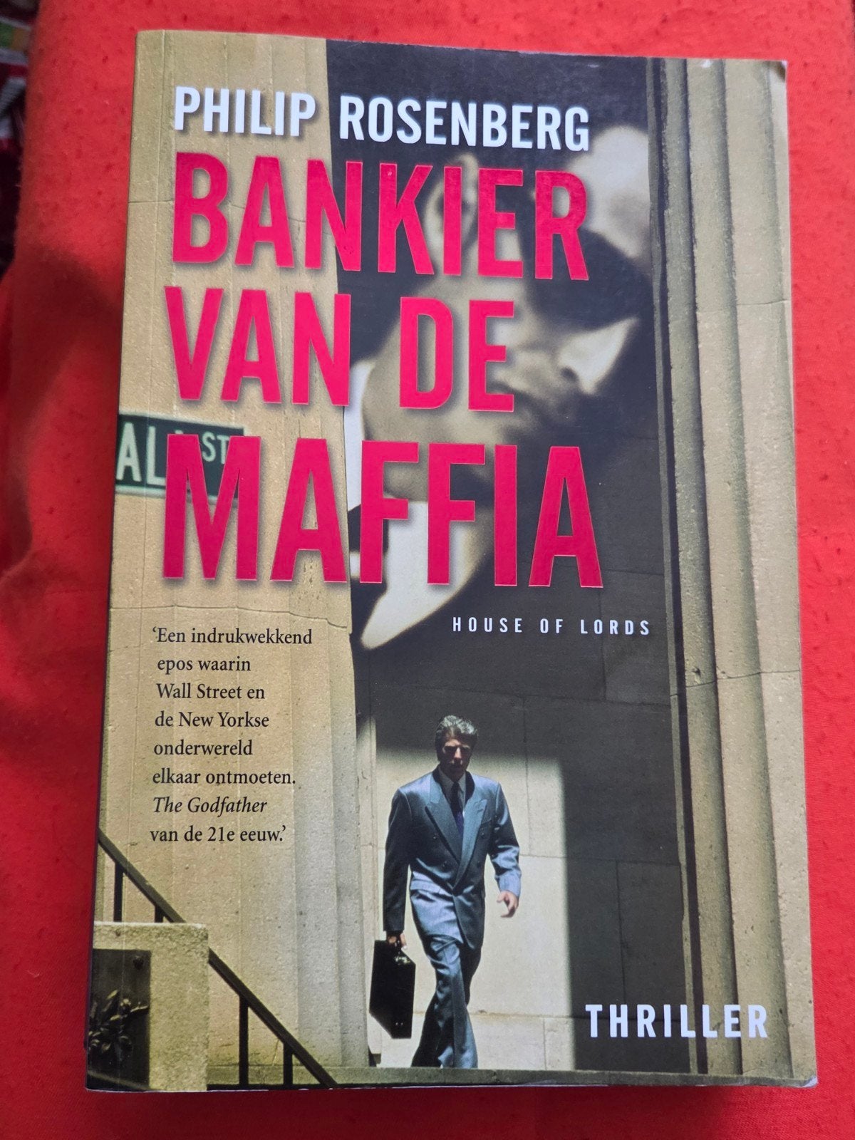 P. Rosenberg - Bankier van de maffia, gelezen, Boeken, Thrillers, Ophalen of Verzenden, Gelezen, P. Rosenberg