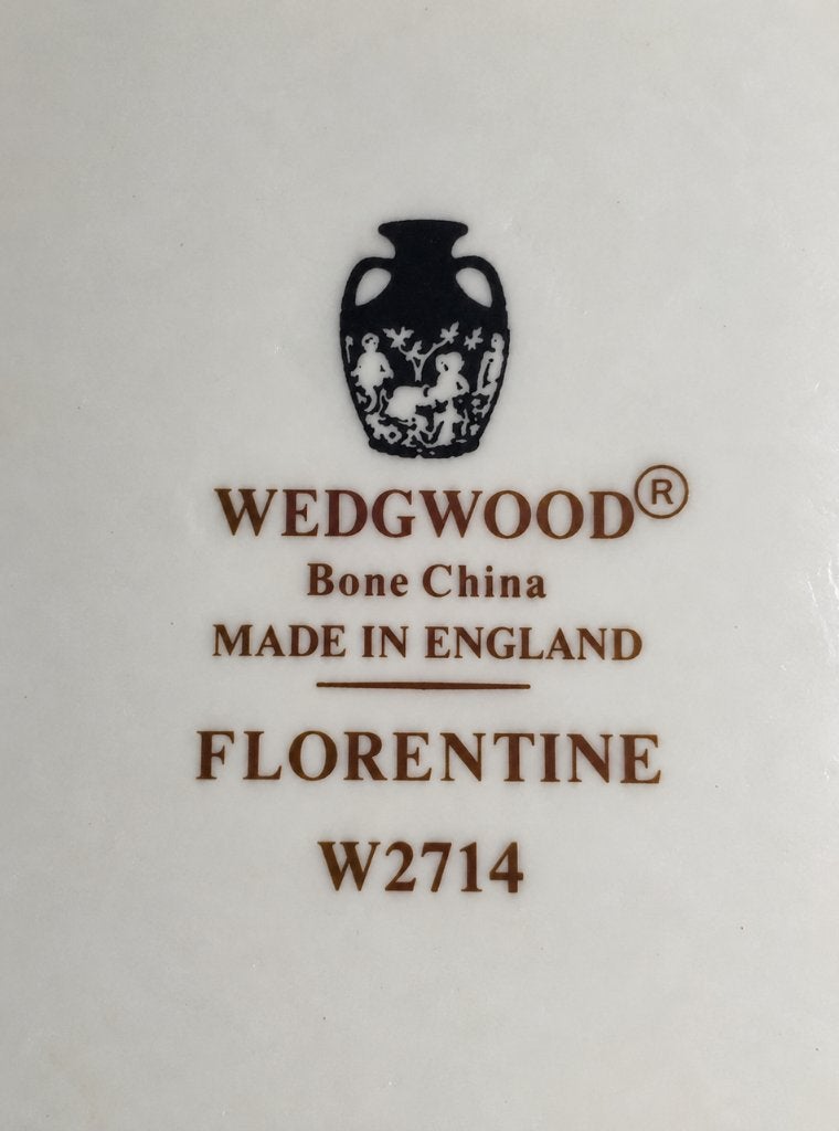 Uitzonderlijk 124-delig Wedgwood Florentine W2714 servies, Huis en Inrichting, Ophalen, Vintage, Zo goed als nieuw, Wedgwood