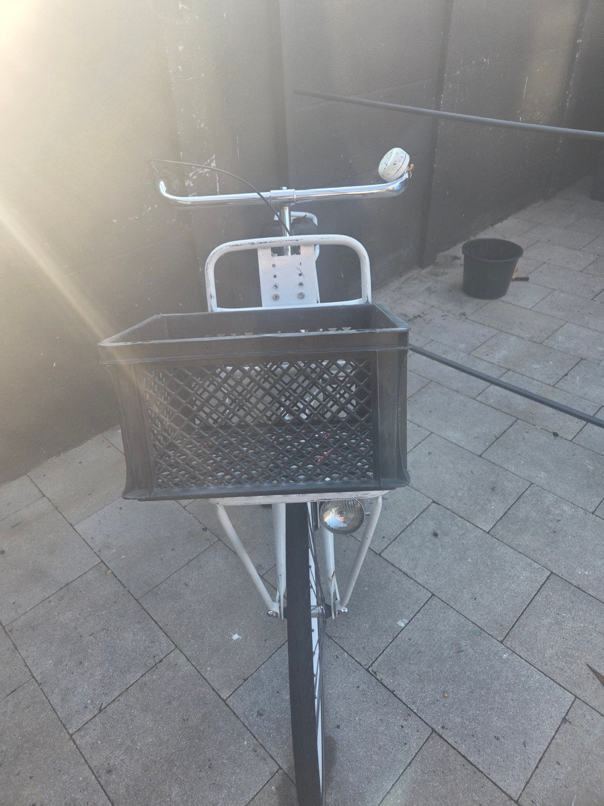 Cortina U4 Transportfiets Dames - Wit, Overige merken, Terugtraprem, Gebruikt, Versnellingen