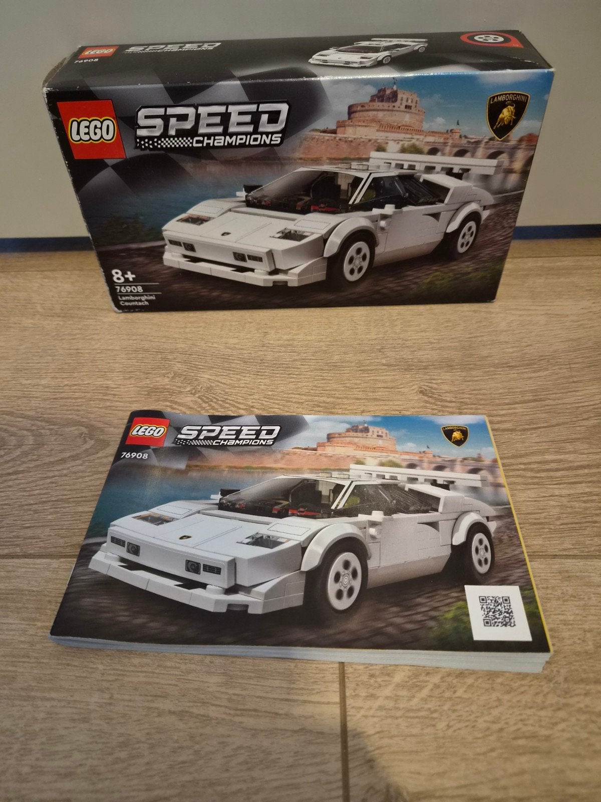 LEGO Speed Champions Lamborghini Countach 76908, Ophalen of Verzenden, Zo goed als nieuw