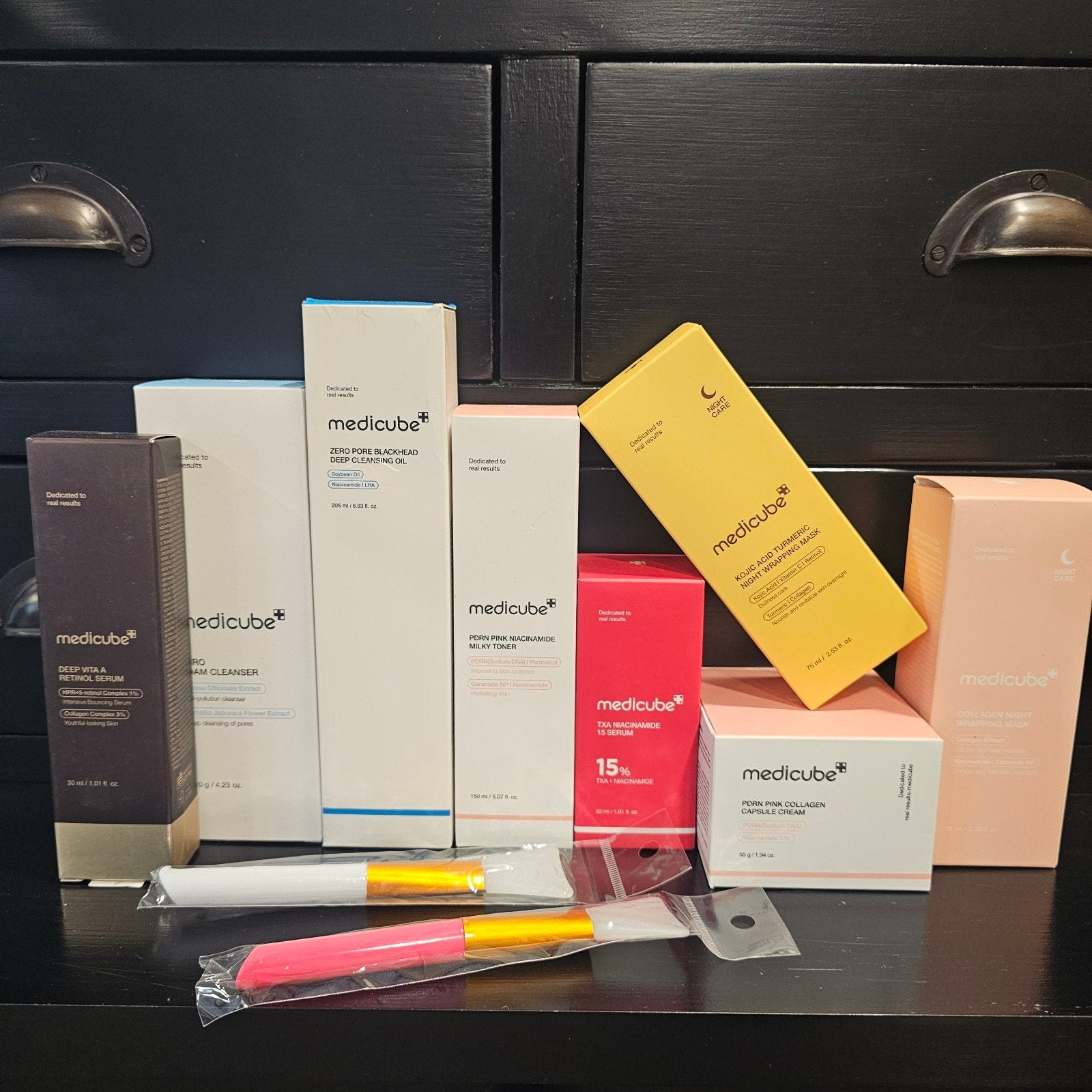 Medicube Skincare Set - Diverse Producten, Ophalen of Verzenden, Nieuw, Gehele gezicht, Reiniging