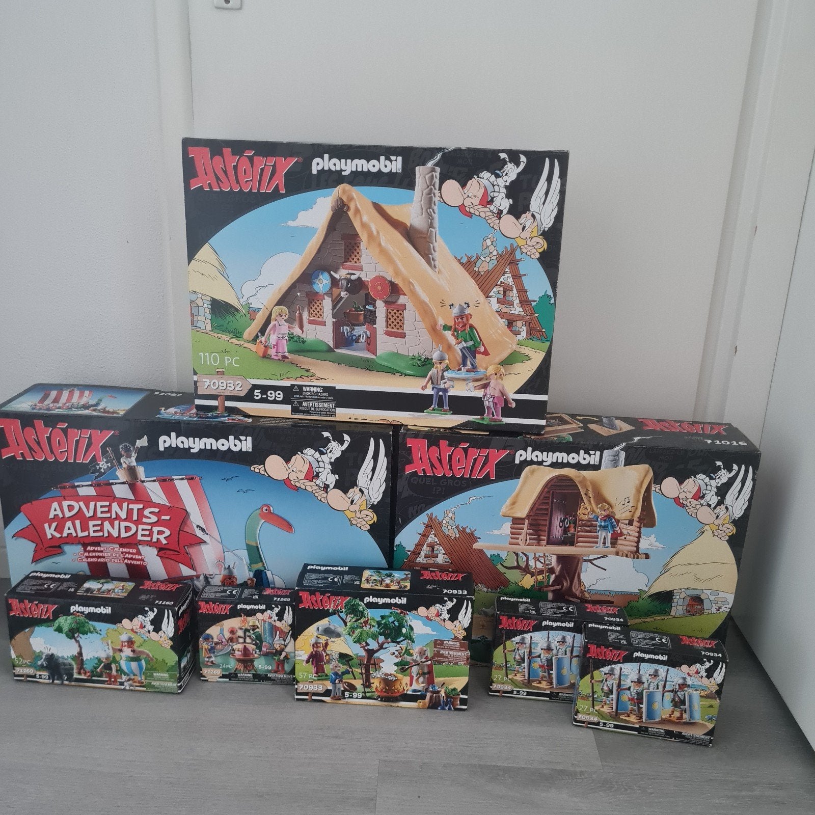 Playmobil Asterix partij, Ophalen of Verzenden, Nieuw, Overige series, Complete set