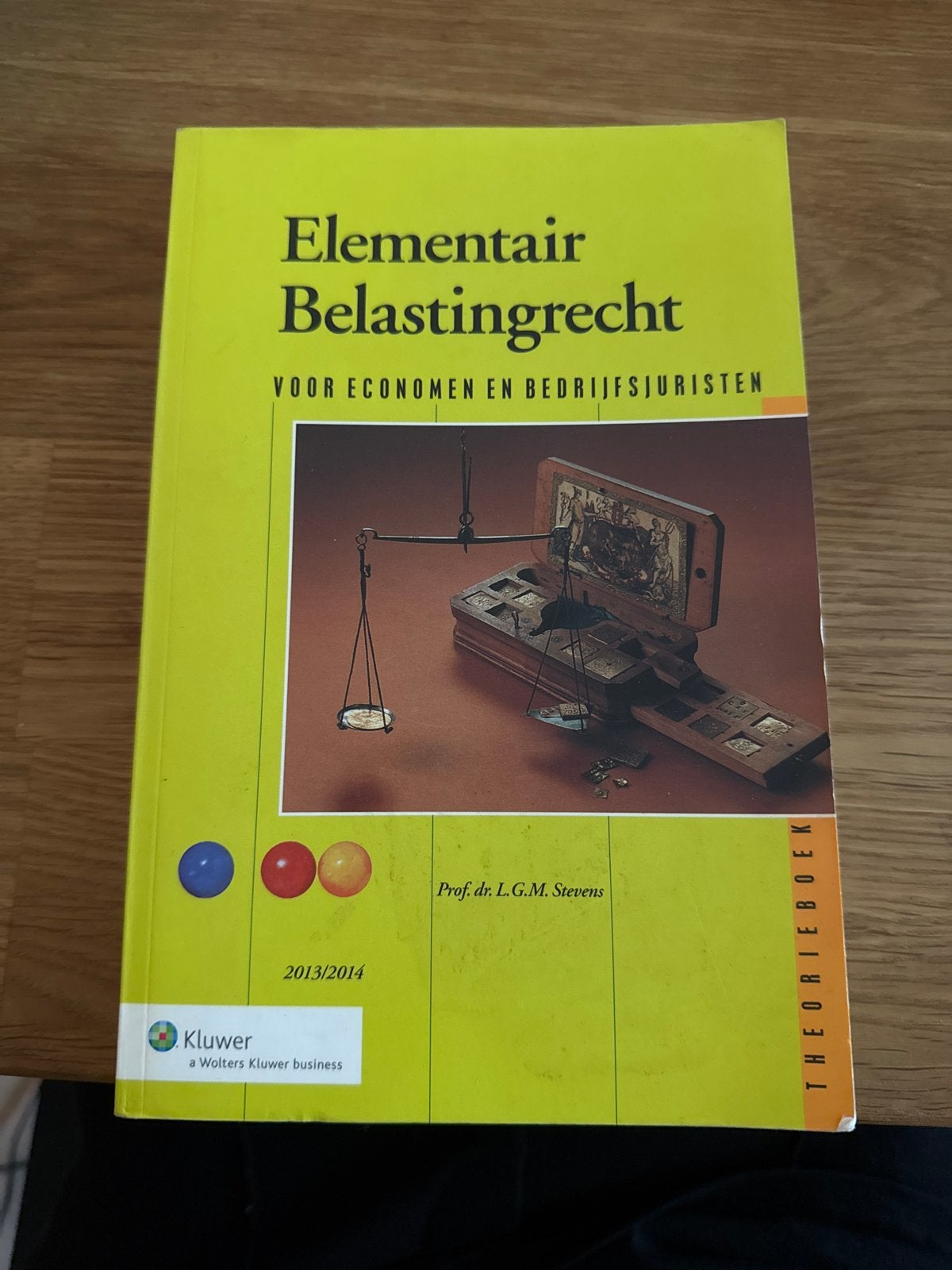Elementair Belastingrecht 2013/2014 - Prof. dr. L.G.M. Steve, Ophalen of Verzenden, Gamma, Gelezen, HBO