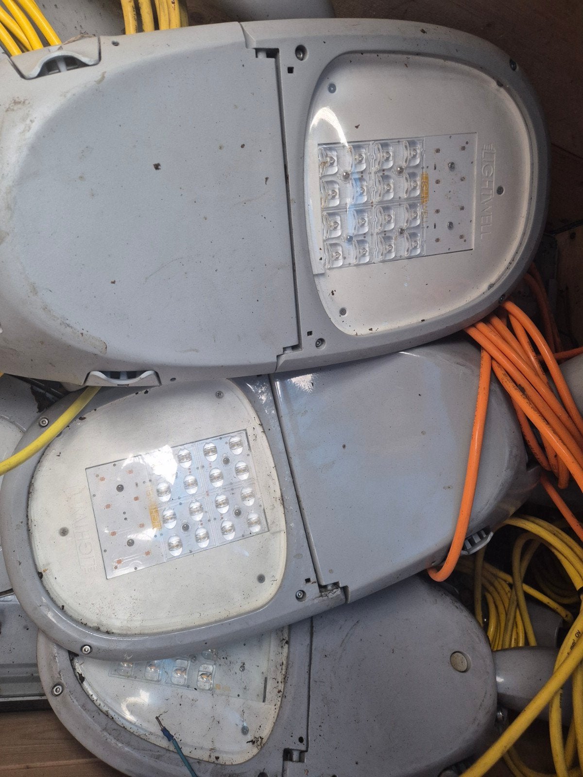 5 x Lightwell future en meer oa Philips led armatuur, Ophalen, Zo goed als nieuw, E27 (groot), Led-lamp