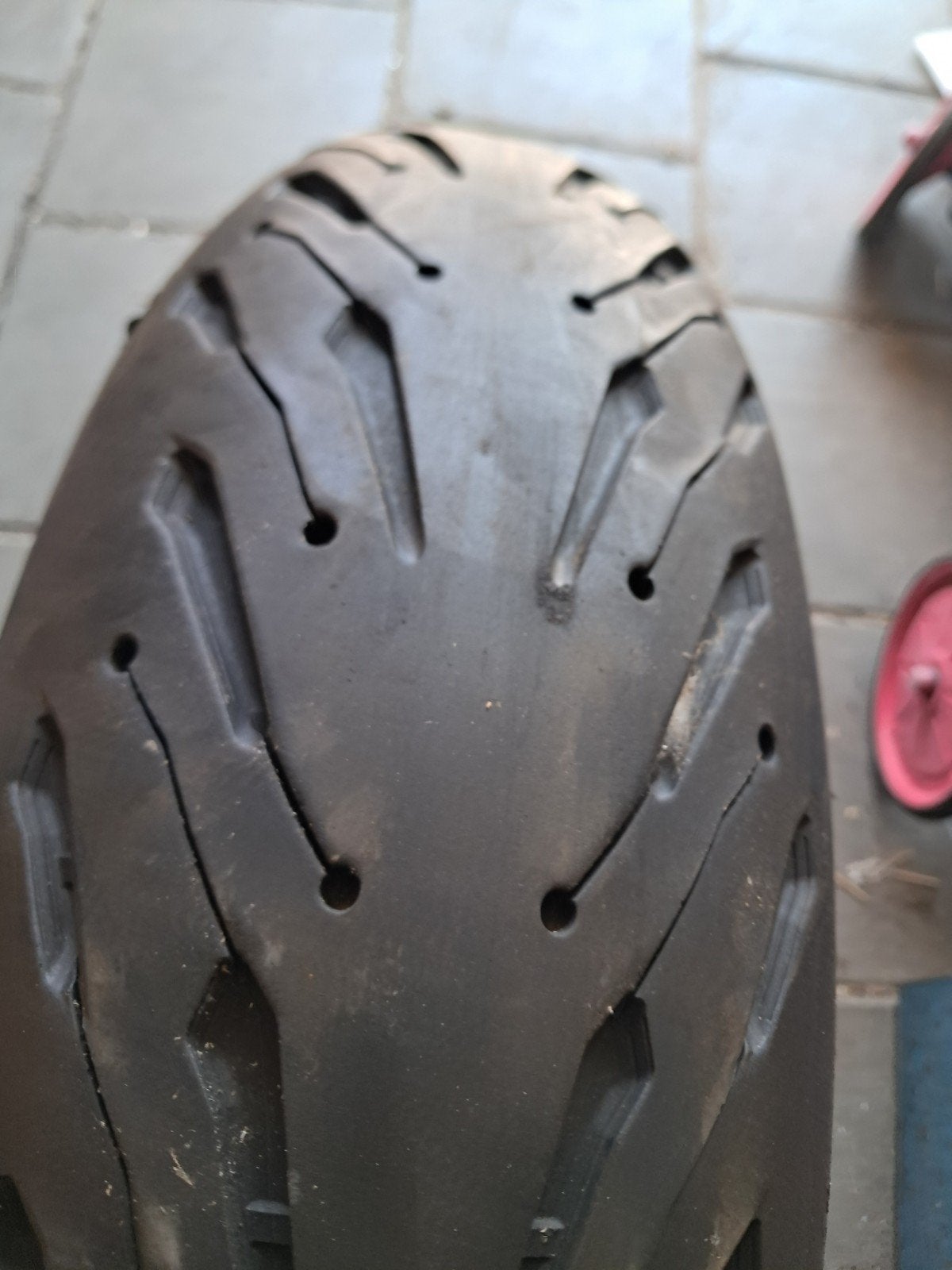 Motorband 180/55/17, Ophalen