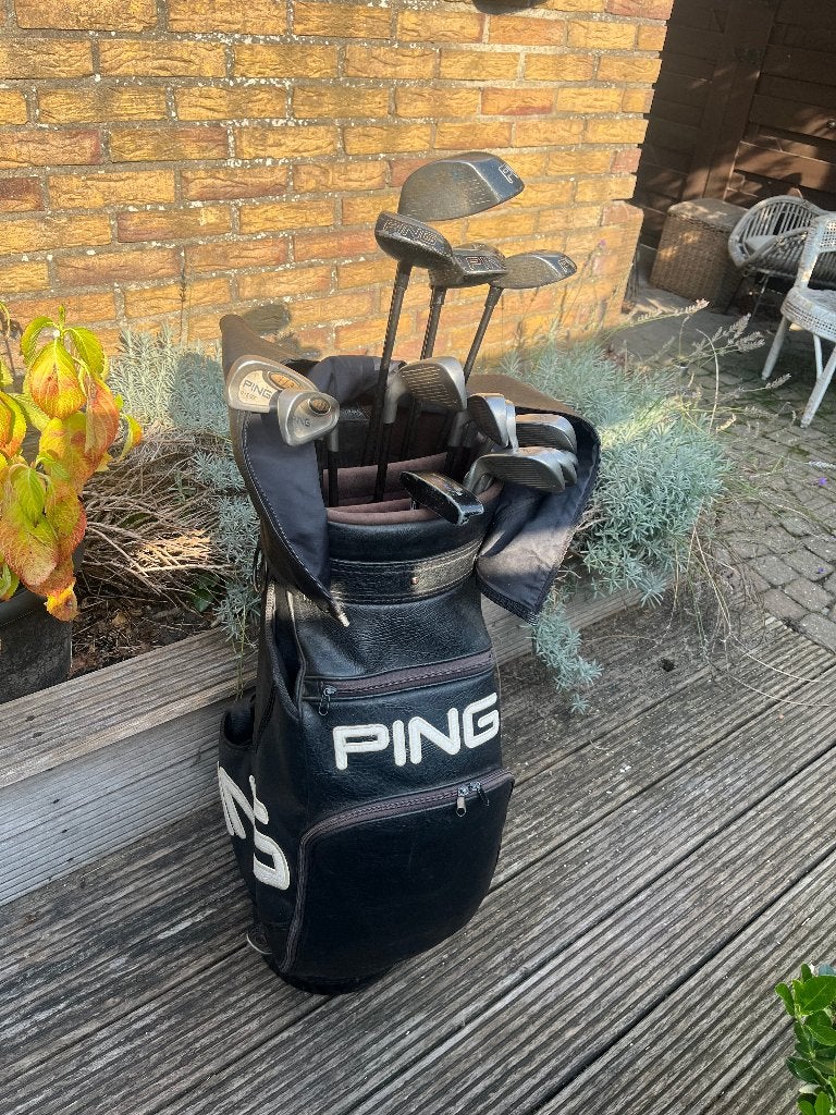 Complete PING golfset - Tas + Clubs