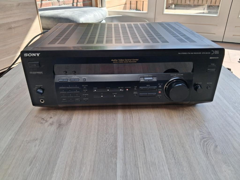 Sony STR-DE425 Audio/Video Control Center 5.1 Receiver, Ophalen, Gebruikt, 60 tot 120 watt, Sony
