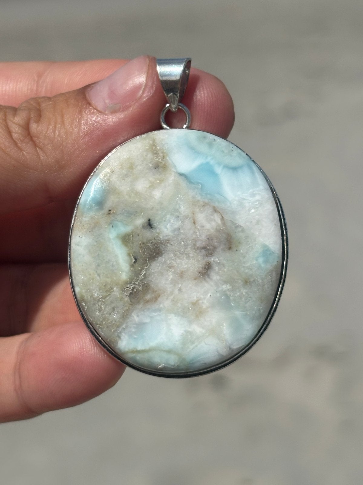 Larimar Hanger - Unieke Edelsteen ACTIE 3 Stuks €50, Vanbeeksaar4@gmail.com, Nieuw, Ophalen of Verzenden, Schimmelstraat 5