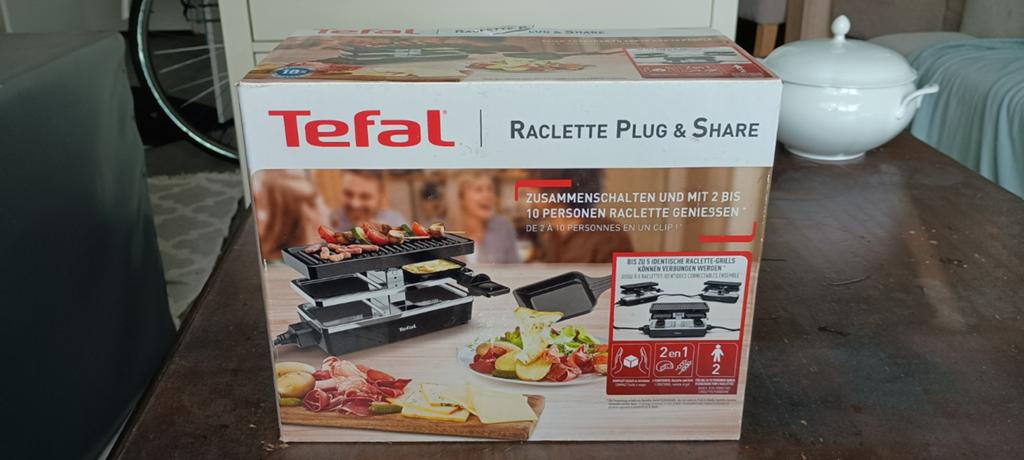 Tefal Plug & Share Gourmetstel NIEUW IN DOOS!, Ophalen, Nieuw, Minder dan 4 personen