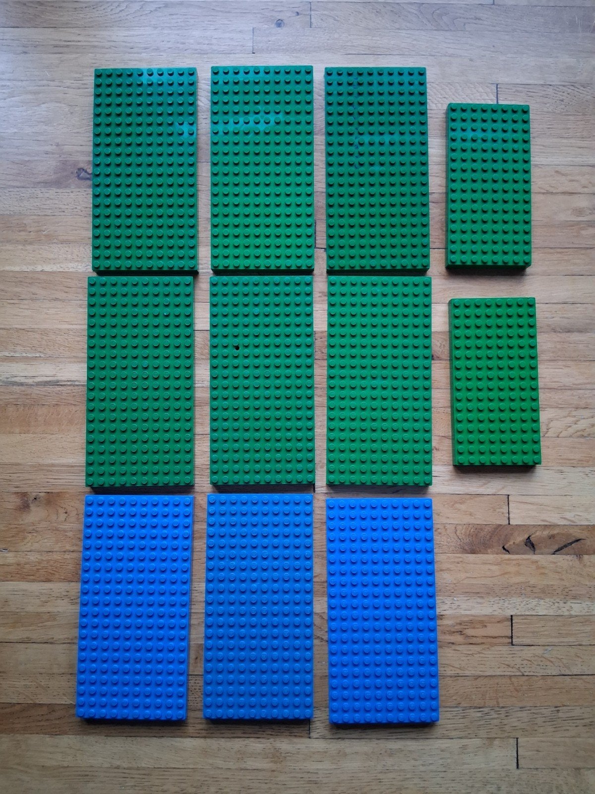set van 11 lego basisplaten bouwplaten voor 10 euro, Kinderen en Baby's, Speelgoed | Duplo en Lego, Ophalen of Verzenden, Gebruikt