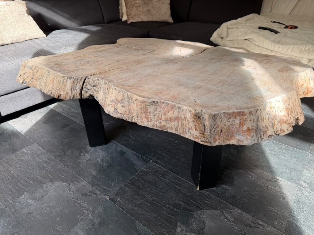 Salontafel, Huis en Inrichting, Ophalen, Gebruikt, 100 tot 150 cm, 50 tot 100 cm