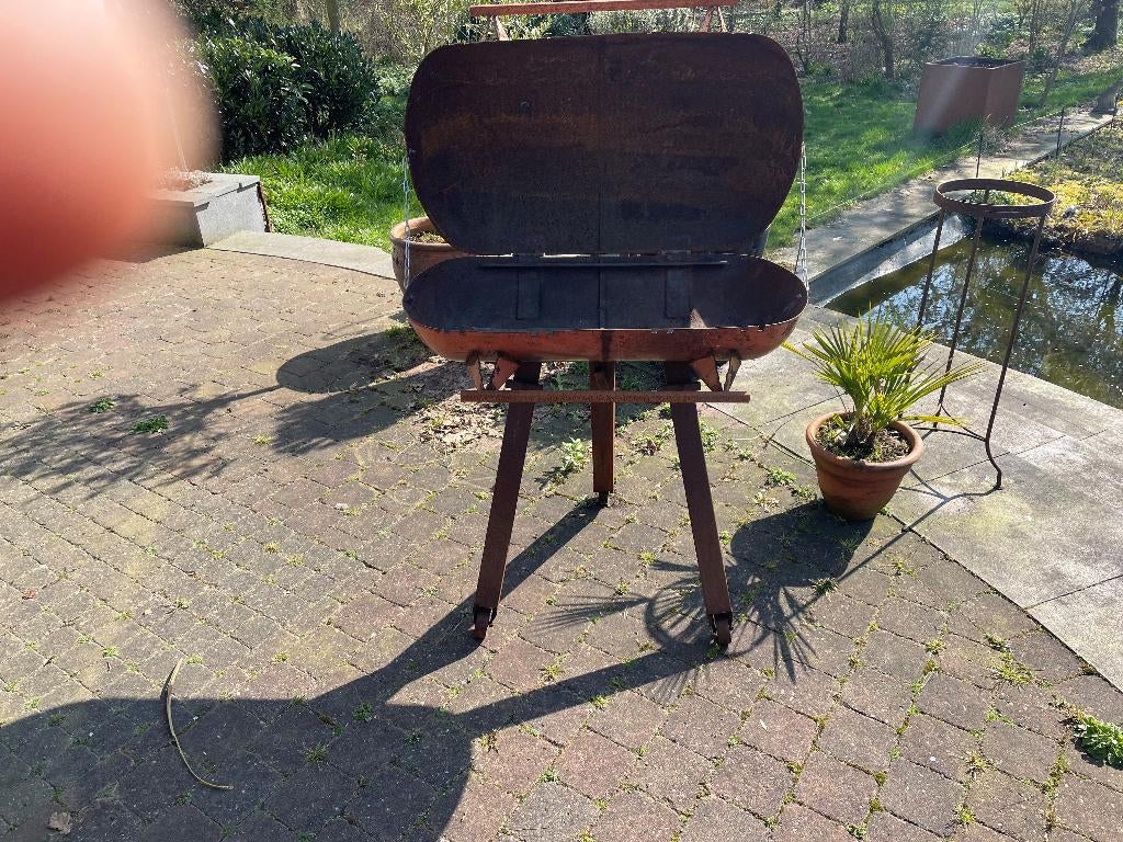 Industriële BBQ, Ophalen, Gebruikt, BBQ