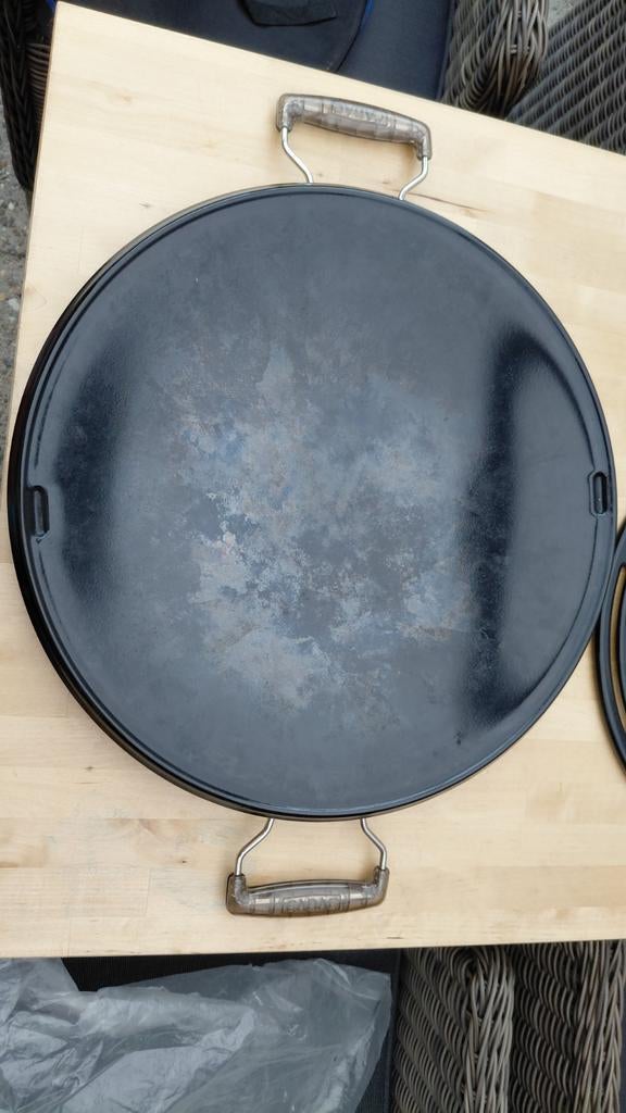 Cadac Skottelbraai platen, Ophalen, Gebruikt