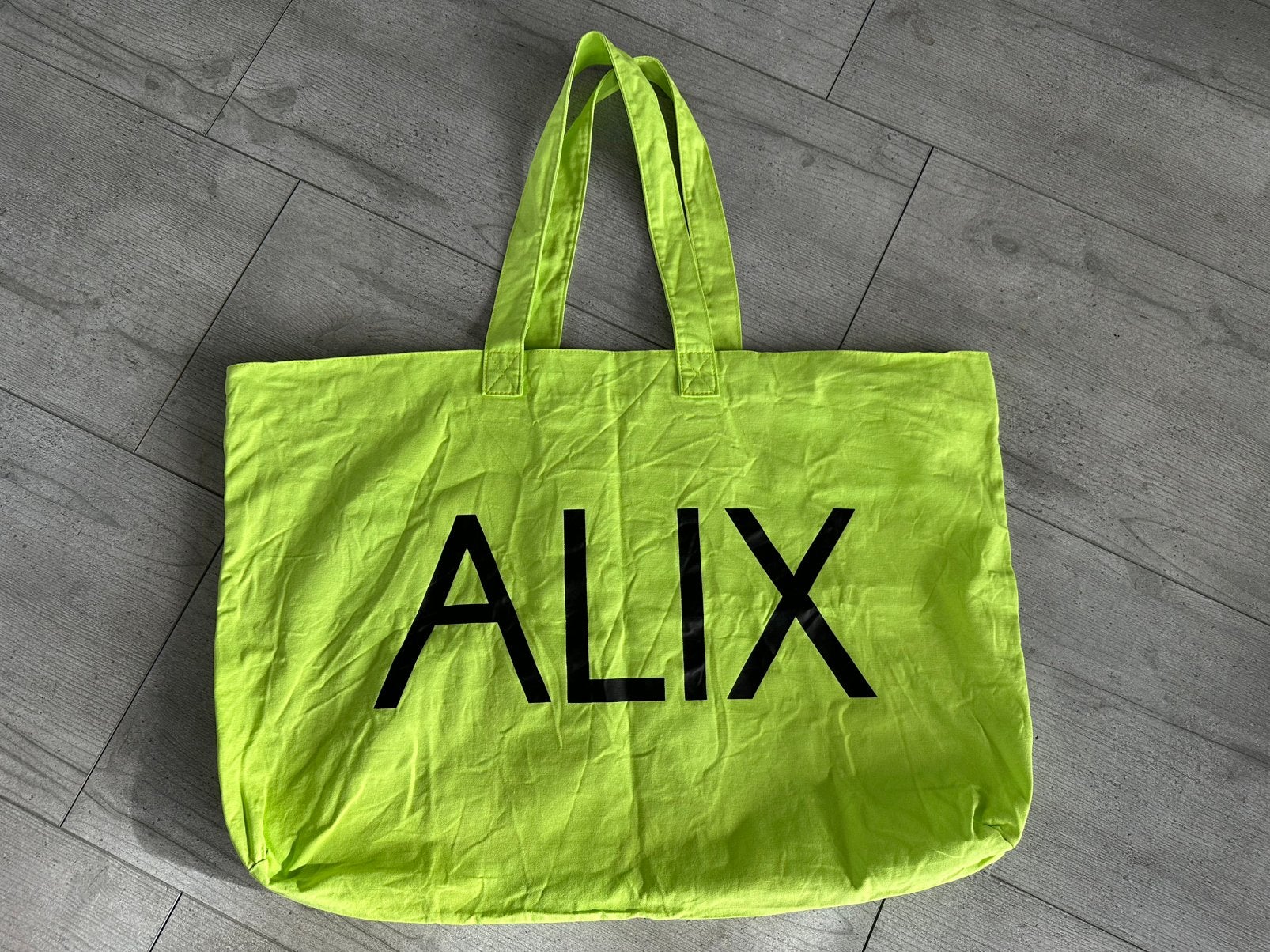 Alix shopper, neon groen, Ophalen of Verzenden, Nieuw, Groen, Shopper