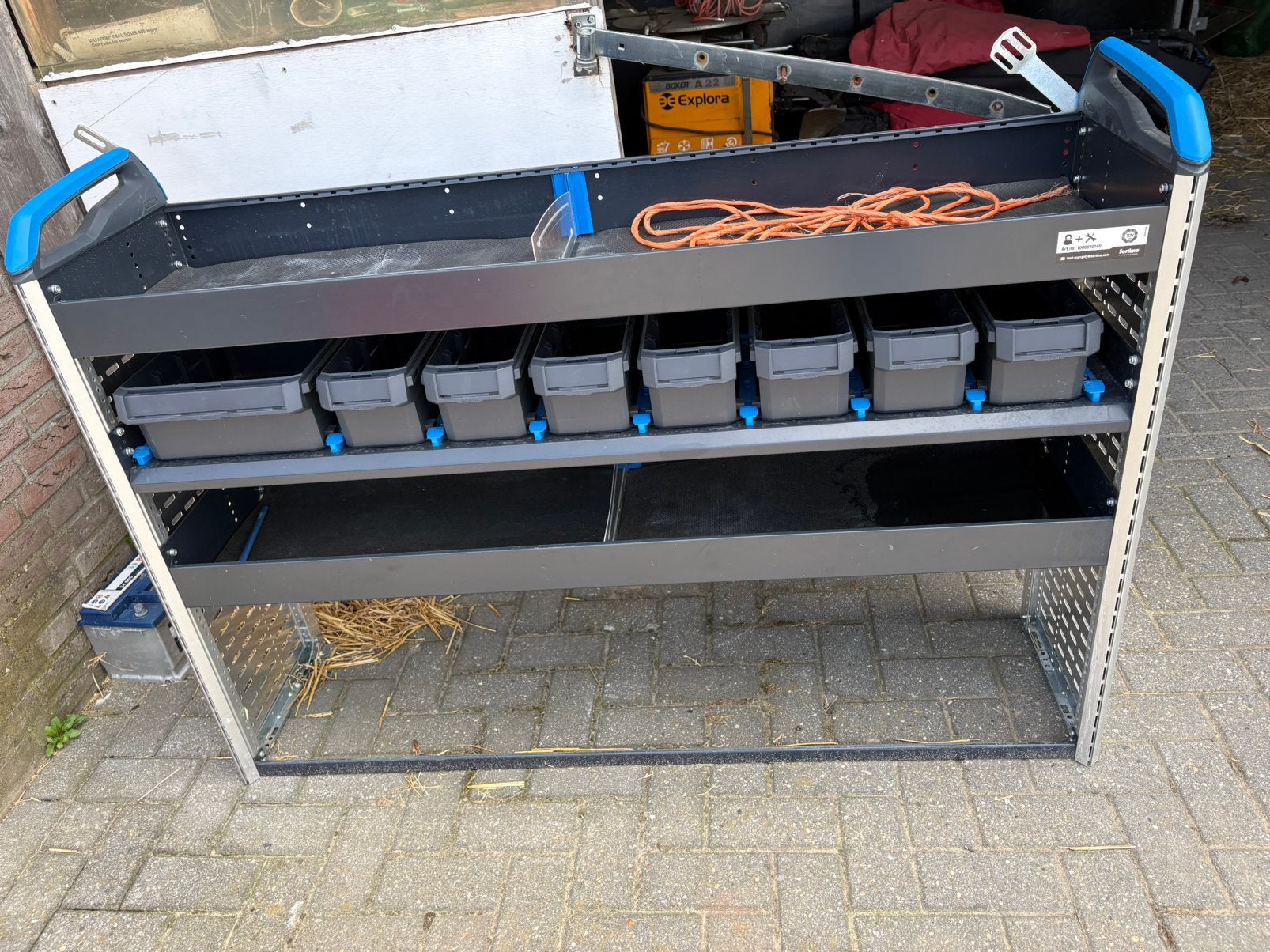 Sortimo bedrijfswagen inrichting, Dieren en Toebehoren, Ophalen, Zo goed als nieuw