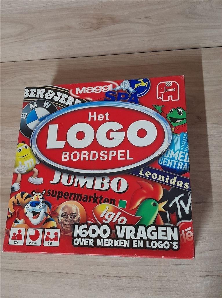 het logo bordspel - s5421, Hobby en Vrije tijd, Gezelschapsspellen | Bordspellen, Verzenden, Zo goed als nieuw