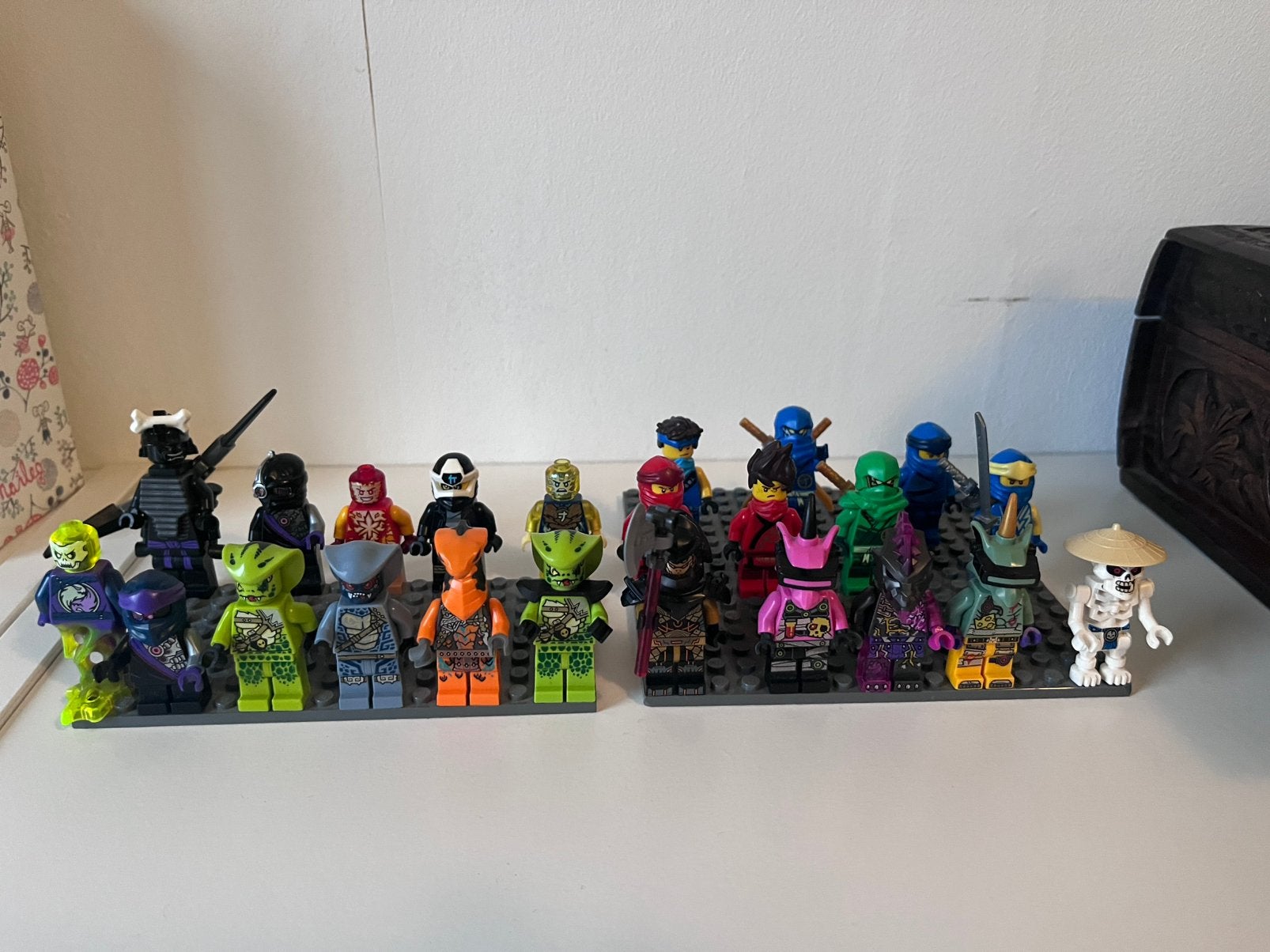 Grote verzameling LEGO Ninjago minifiguren, Lego, Ophalen of Verzenden, Zo goed als nieuw, Minifiguur