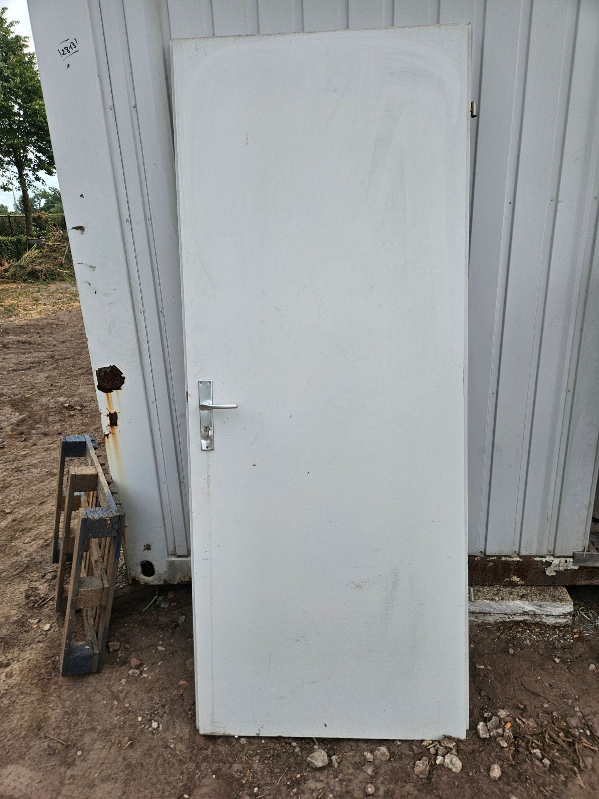 aluminium deur met kozijn, Doe-het-zelf en Verbouw, Ophalen, Binnendeur, 200 tot 215 cm