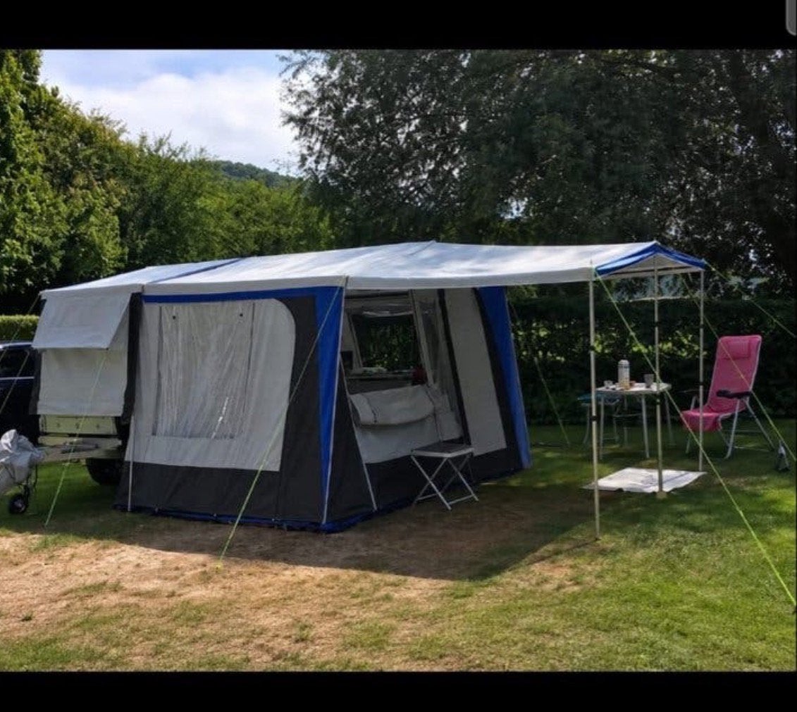 Keizer Weekender Tenttrailer 2017 topstaat, weinig gebruikt, Ophalen, Meerkleurig, Tot en met 2, Keizer